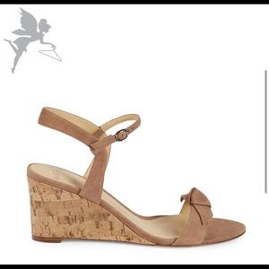 ALEXANDRE BIRMAN Leather Wedge Sandals